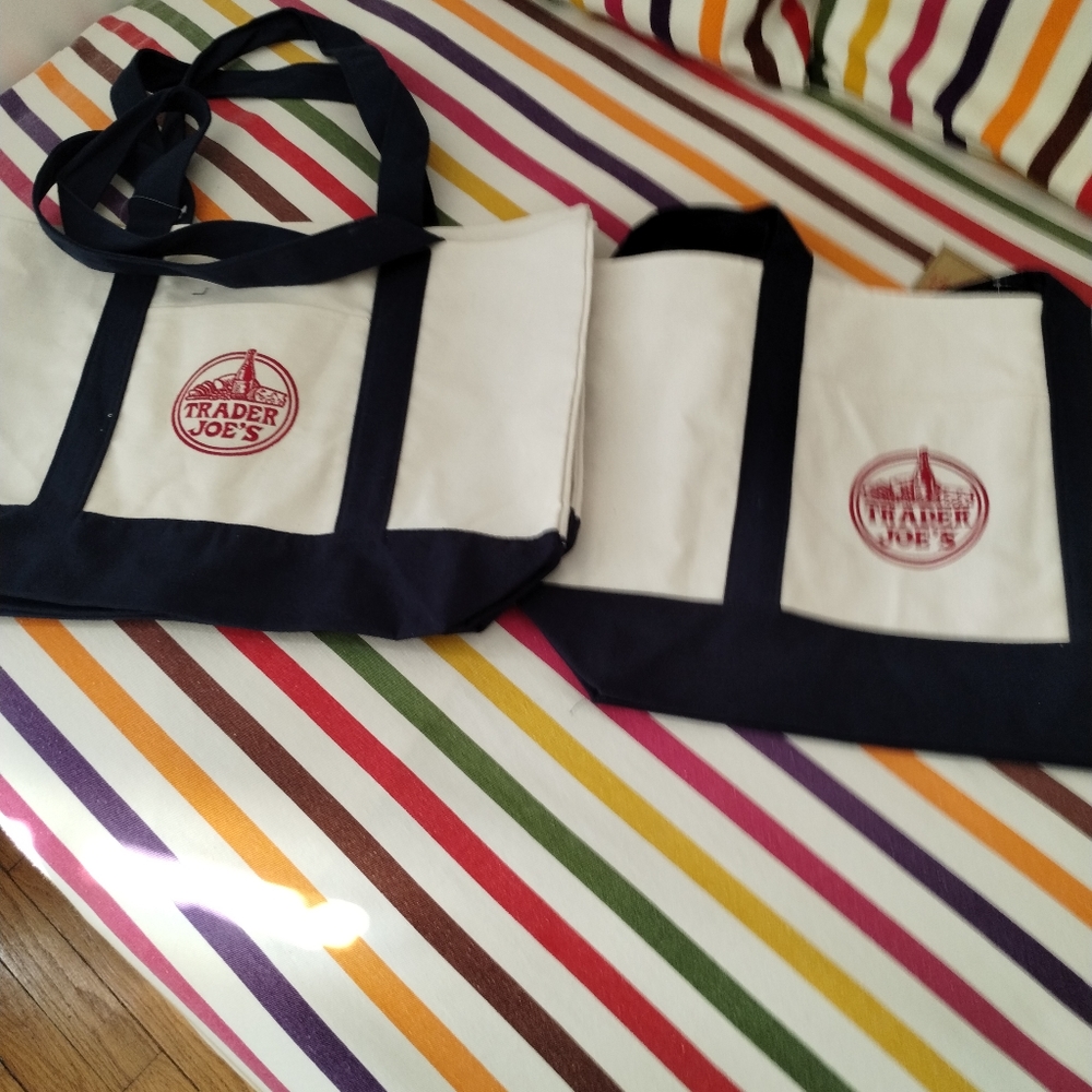 New eco  friendly  canvas trader Joe's tote